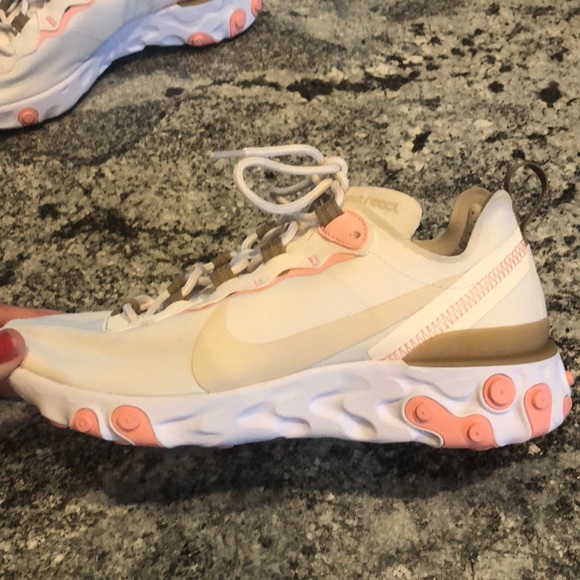 nike react element 55 women's beige